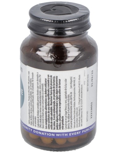 Viridian Vitamina E Natural 330Mg 400 Ui 30Cáps