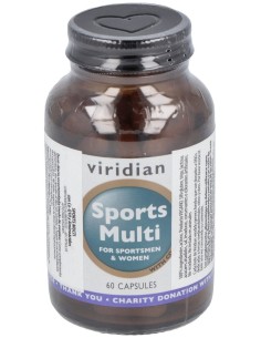Viridian Multi Deportes Para Hombres Y Mujeres 60Cáps