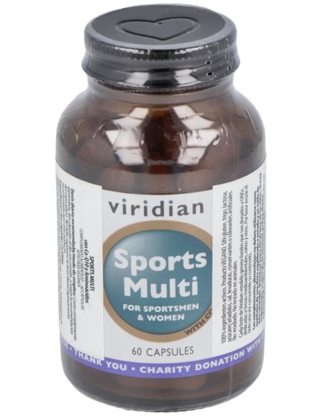Viridian Multi Deportes Para Hombres Y Mujeres 60Cáps