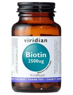 Viridian Biotina 2500 Ug 90Caps