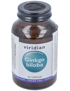 Ginkgo Biloba Ext. Estandarizado De Hoja 60Cap.Veg