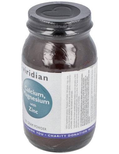Viridian Calcio Magnesio Zinc Con Vitamina C...