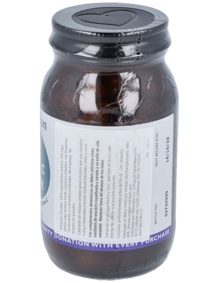 Viridian Vitamina Extra C 950Mg 90Caps