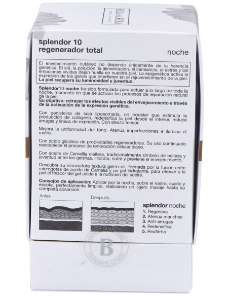 Bella Aurora Splendor10 Noche Tratamiento Antiedad 50Ml