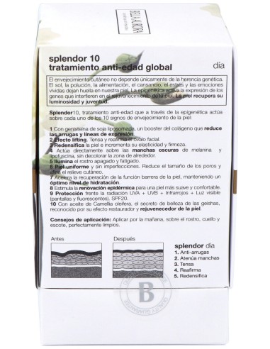 Bella Aurora Splendor10 Día Crema Antiedad...