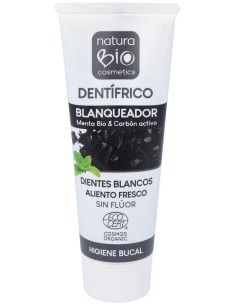 Naturabio Cosmetics Dentifrico Blanqueador Menta Bio Y...