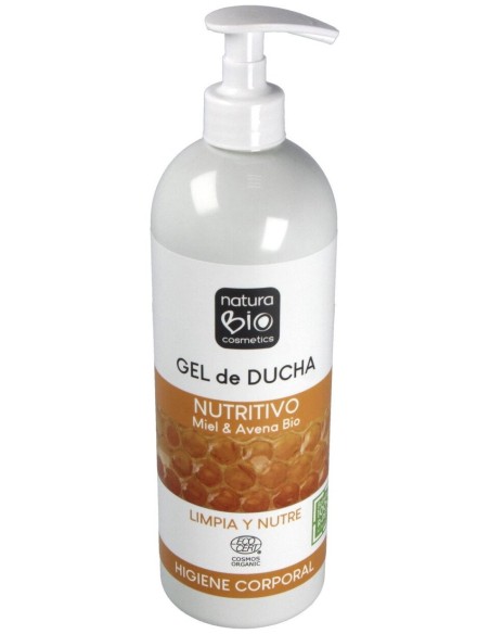 Naturabio Cosmetics Gel Ducha Nutritivo Miel Y Avena Bio 740Ml