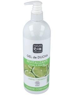 Naturabio Cosmetics Gel Baño Revitalizante Limon Aloe 740Ml