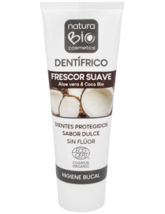 Naturabio Cosmetics Dentifrico Frescor Suave 75Ml