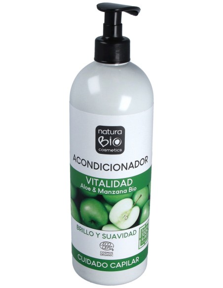 Natura Bio Cosmetics Acondicionador Manzana Y Aloe 740Ml