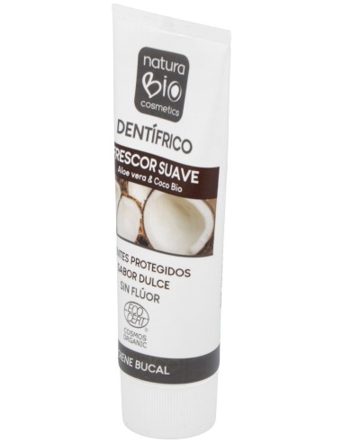 Naturabio Cosmetics Dentifrico Frescor Suave 75Ml