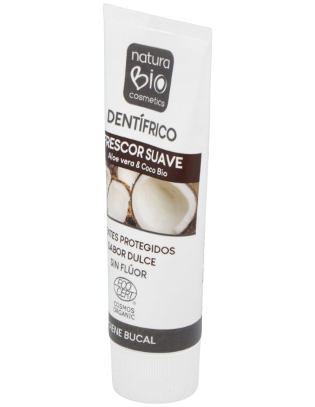 Naturabio Cosmetics Dentifrico Frescor Suave 75Ml