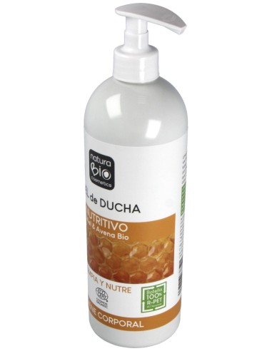 Naturabio Cosmetics Gel Ducha Nutritivo Miel Y...