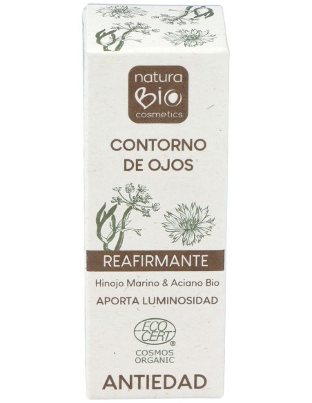 Naturabio Cosmetics Crema Ojos Reafirmante Antiedad Hinojo 15Ml