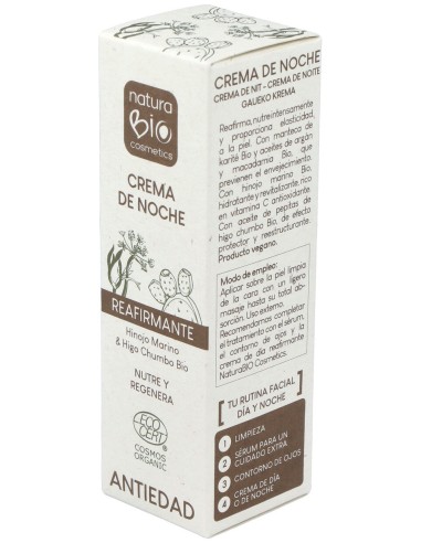 Naturabio Cosmetics Crema Noche Reafirmante...
