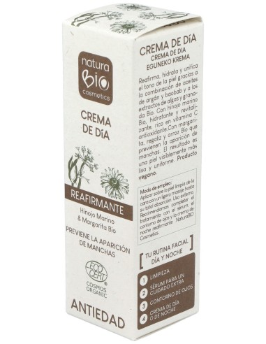 Crema De Dia Reafirmante Antiedad Hinojo 30Ml Bio
