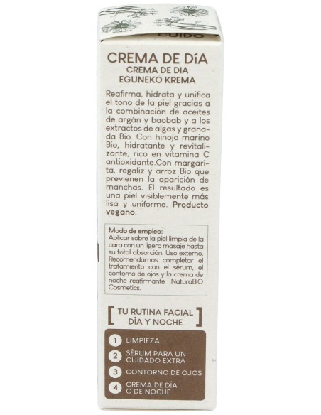Crema De Dia Reafirmante Antiedad Hinojo 30Ml Bio