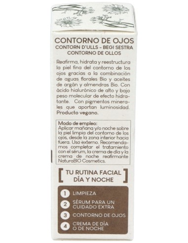 Naturabio Cosmetics Crema Ojos Reafirmante...