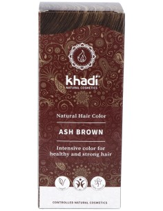 Khadi Tinte Castaño Ceniza 100% Vege 100G