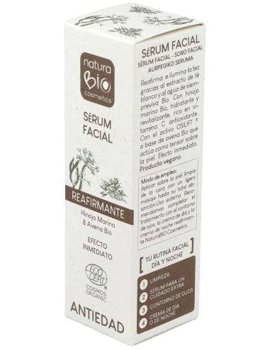 Naturabio Cosmetics Serum Facial Reafirmante...