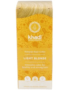 Khadi Tinte Rubio Claro 100% Vegetal 100G