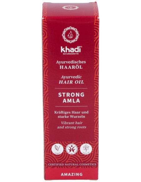Khadi Amla Aceite Fortalecedor Capilar Brillo 50Ml