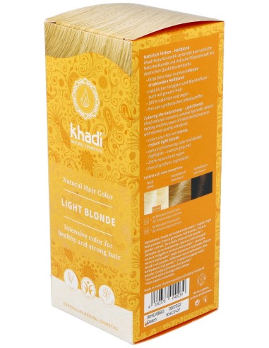 Khadi Tinte Rubio Claro 100% Vegetal 100G