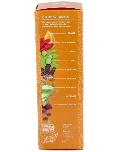 Khadi Champú Vitalidad Naranja 200Ml