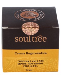 Crema Facial Regeneradora Curcuma Amla Bhrami 60Gr