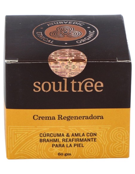 Crema Facial Regeneradora Curcuma Amla Bhrami 60Gr