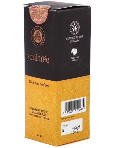 Soultree Contorno De Ojos Granada Y Aceite...