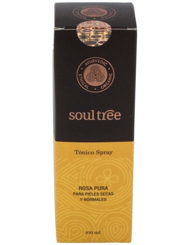 Soultree Tonico Facial Rosa Pieles Normales Y...