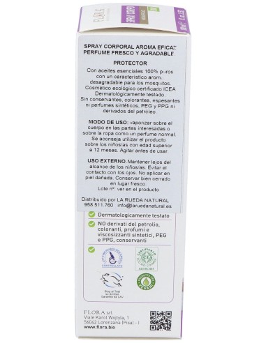 Spray Corporal Antimosquitos 100Ml. Bio