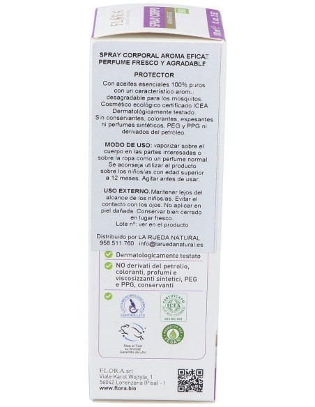 Spray Corporal Antimosquitos 100Ml. Bio