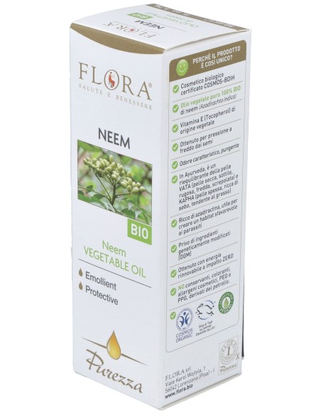 Labiatae Aceite De Neem Ecologico Flora 50 Ml