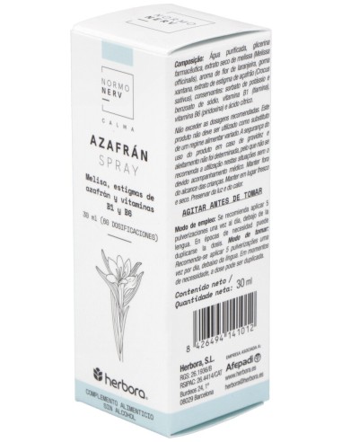 Herbora Azafrán Spray 30Ml