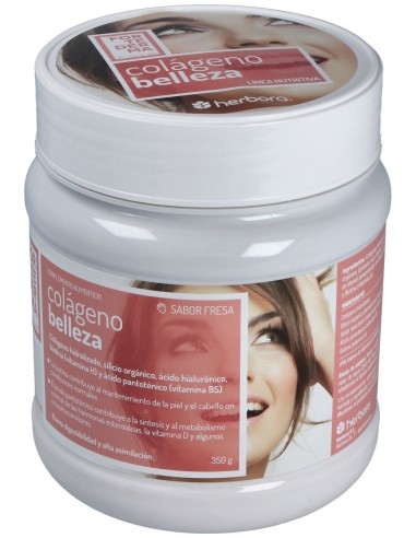 Herbora Colageno Belleza Sabor Fresa 350G