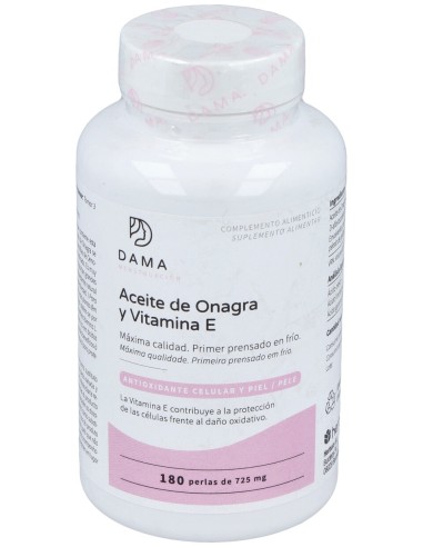 Herbora Aceite De Onagra Y Vitamina E 180 Perlas