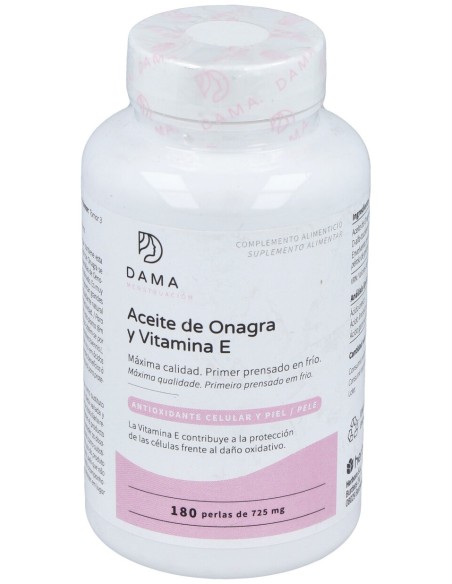 Herbora Aceite De Onagra Y Vitamina E 180 Perlas