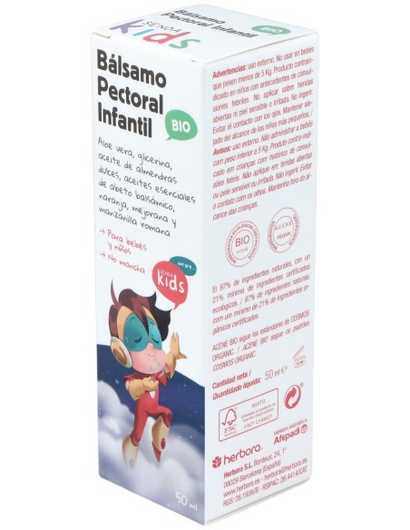 Senda Kids Bálsamo Pectoral Infantil 50Ml