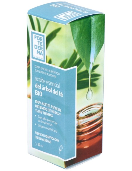 Fortederma Aceite Esencial De Árbol De Té Bio 15Ml