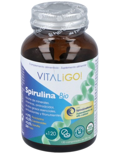 Vital Go Spirulina Bio 500Mg 120Comp.