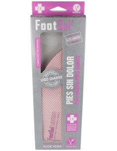 Footgel Plantillas Gel Mujer Aloe Vera Talla 35-38