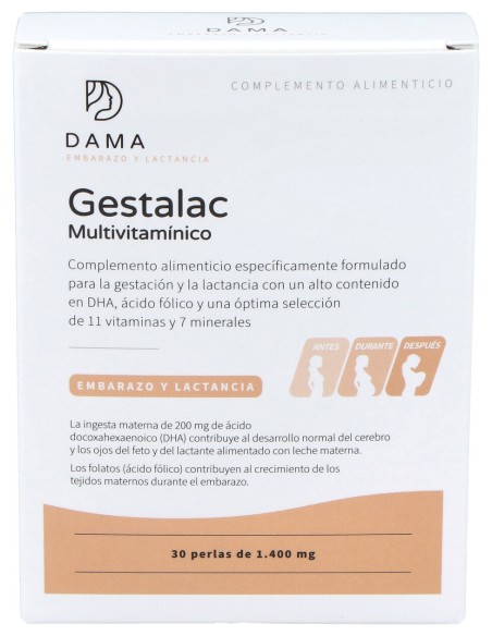 Dama Gestalac Multivitaminico 30Caps