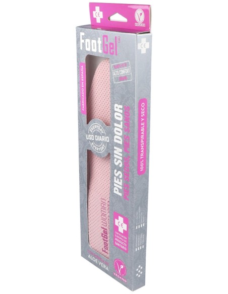 Footgel Plantillas Gel Mujer Aloe Vera Talla 39-42