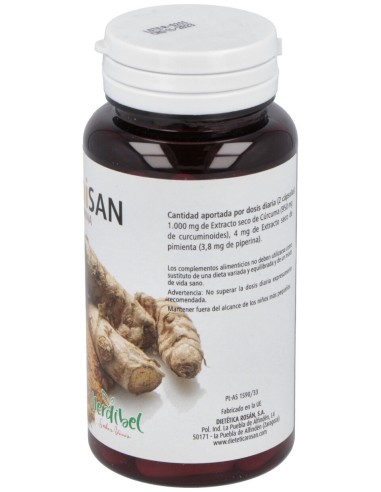 Herdibel Curcumisan 730Mg 60Caps