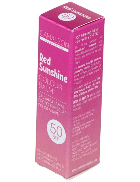 Camaleon Colour Balm Red Sunshine Spf50 4Gr.