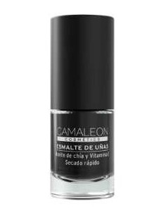 Camaleon Esmalte De Uñas Color Negro 6Ml