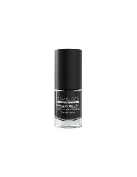 Camaleon Esmalte De Uñas Color Negro 6Ml