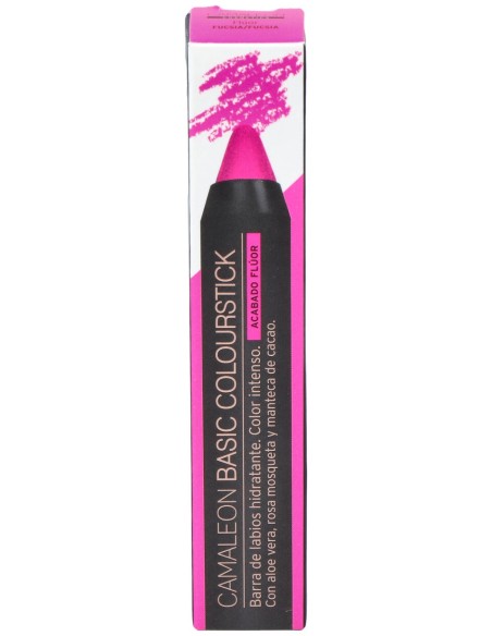 Barra Labial Camaleon Fluor Fucsia 4G